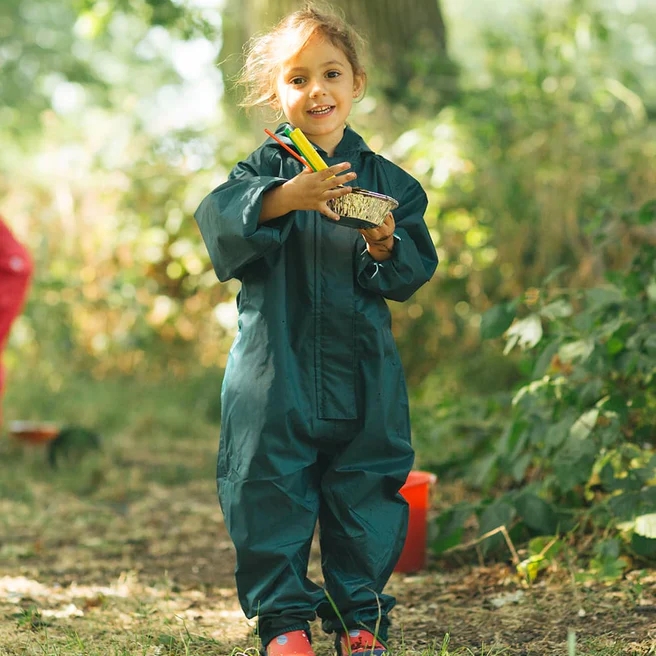Kids Outdoor Overalls - Dziecięce kombinezony przeciwdeszczowe Kombinezony przeciwdeszczowe dla