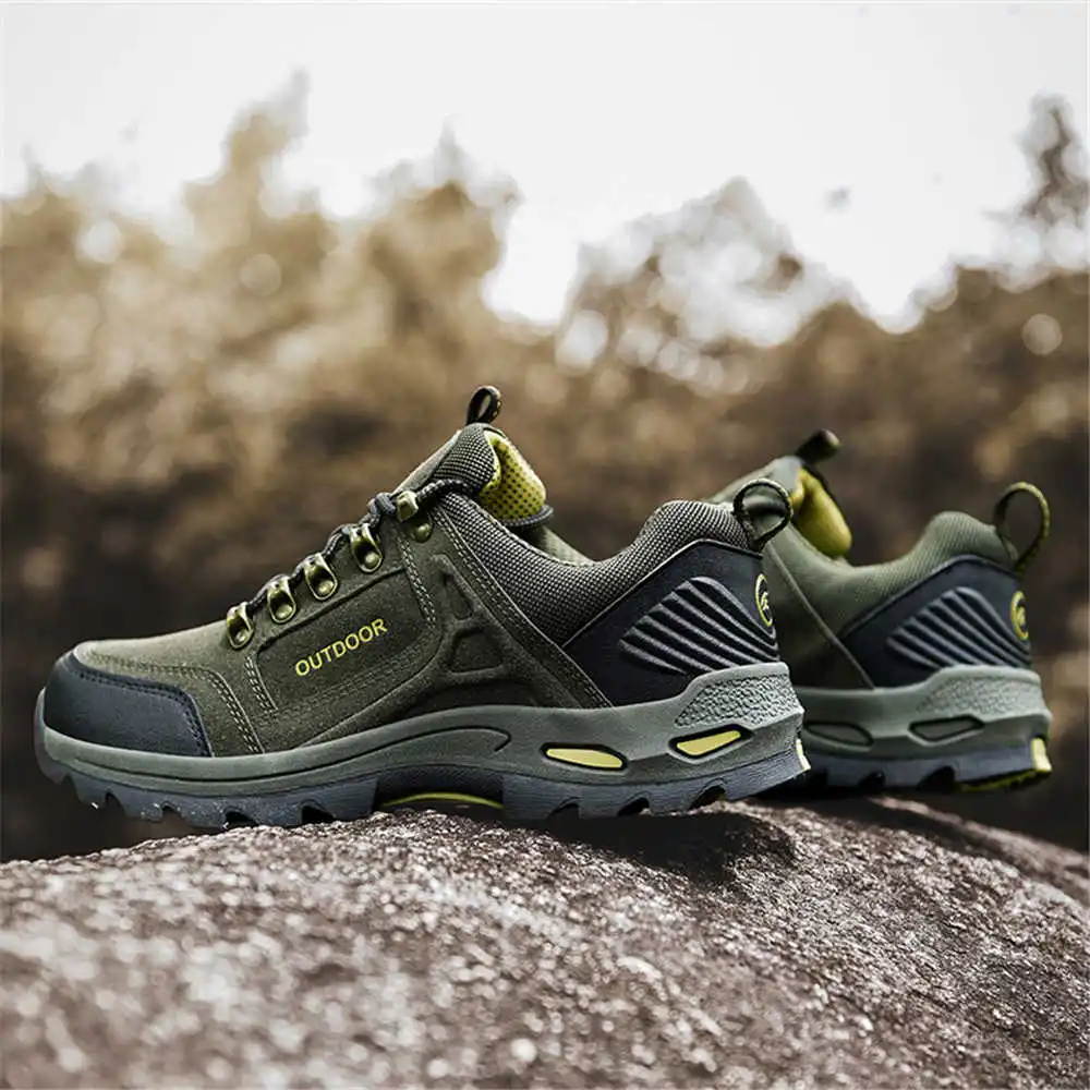 Kids Outdoor Play Ideas - Antypoślizgowe zasznurowane tenis turystyczny dla mężczyzn