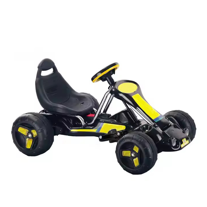 Go Kart Pedal Kids - Elektryczny gokart z pedałami, czterokołowy pojazd
