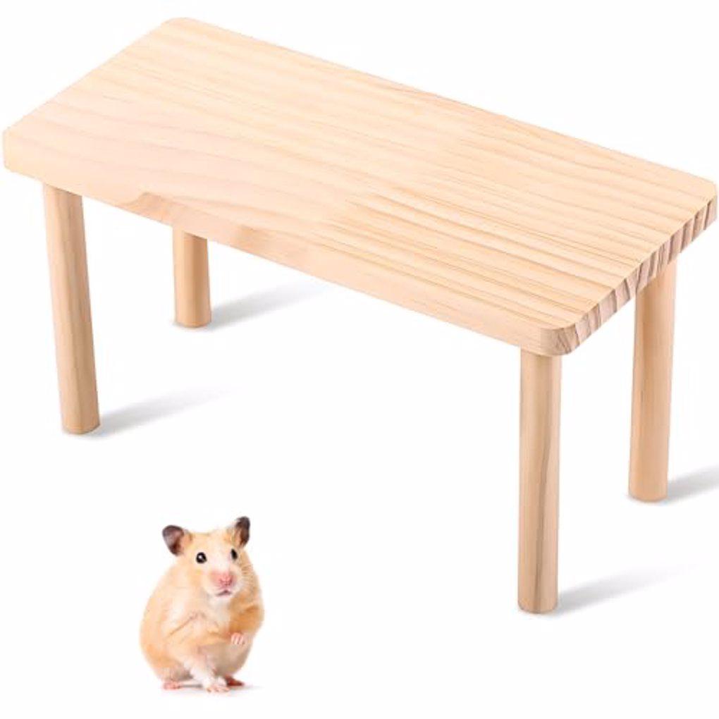 Kids Outdoor Wooden Table - Drewniany stół do zabawy dla chomika,