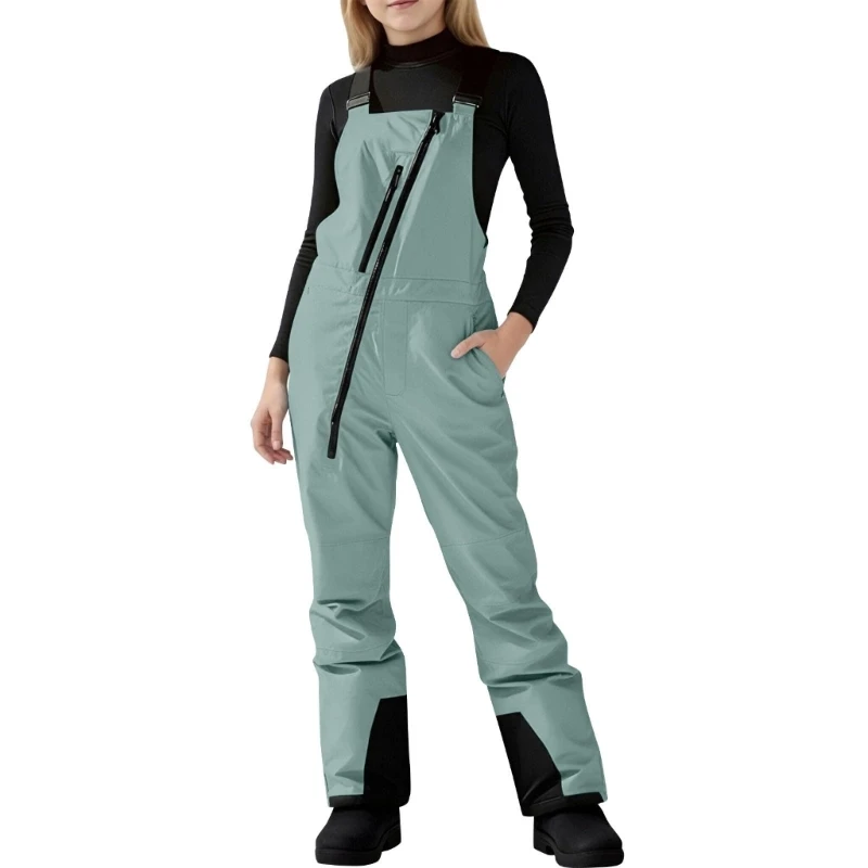 Kids Outdoor Overalls - Dziecięce spodnie narciarskie Śliniaki narciarskie Izolowane