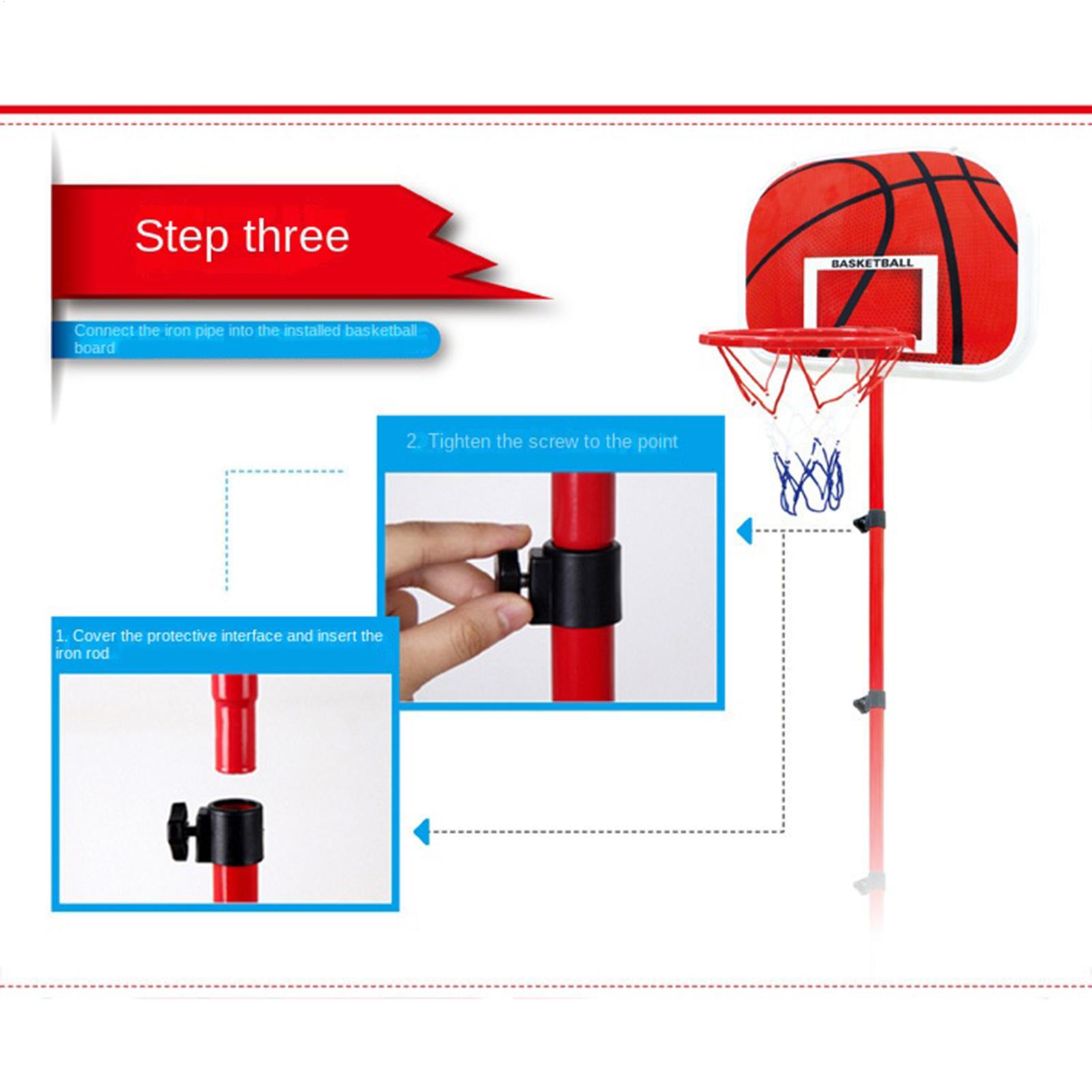 Kids Outdoor Basketball - Kosz do koszykówki z podstawką dla