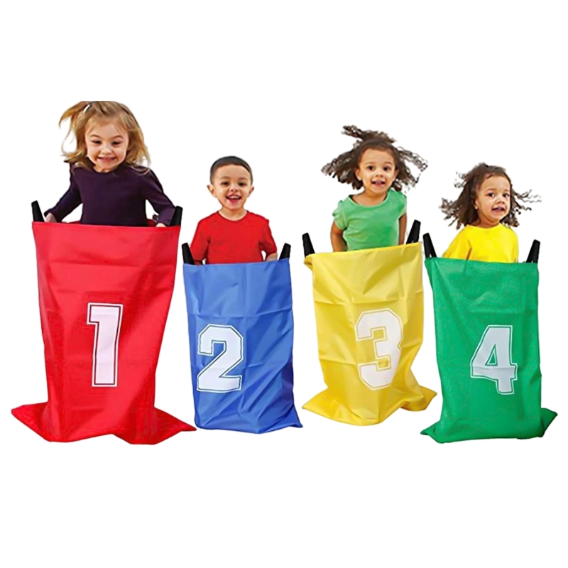 Kids Outdoor Jumping Toys - 4 szt. Zabawa dla dzieci rekwizyty