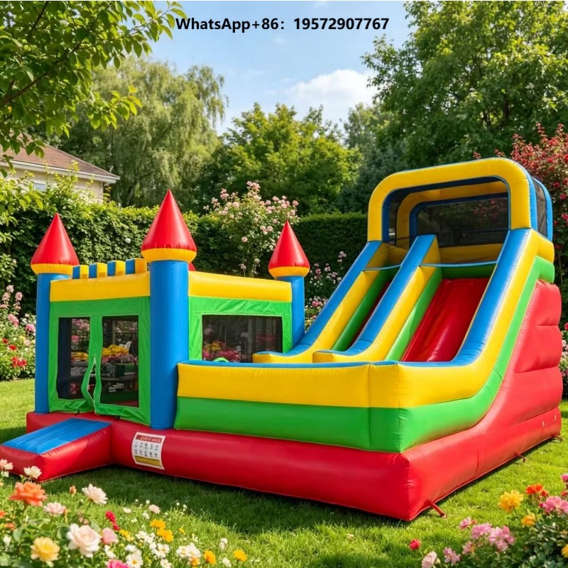Kids Outdoor Inflatable - Przenośny, komercyjny, dmuchany zamek do skakania