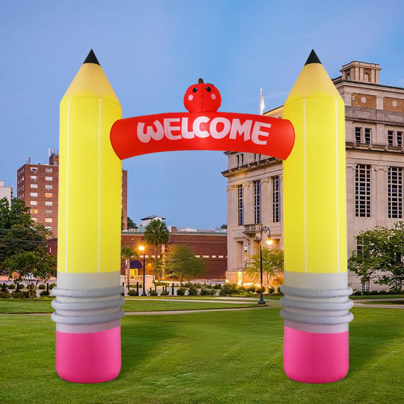 Kids Outdoor Inflatable - Dekoracje dmuchane w kształcie ołówka o