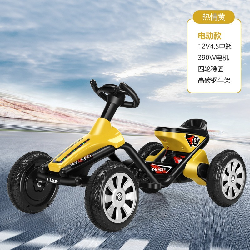 Go Kart Pedal Kids - Dziecięcy czterokołowy gokart z pedałami dla