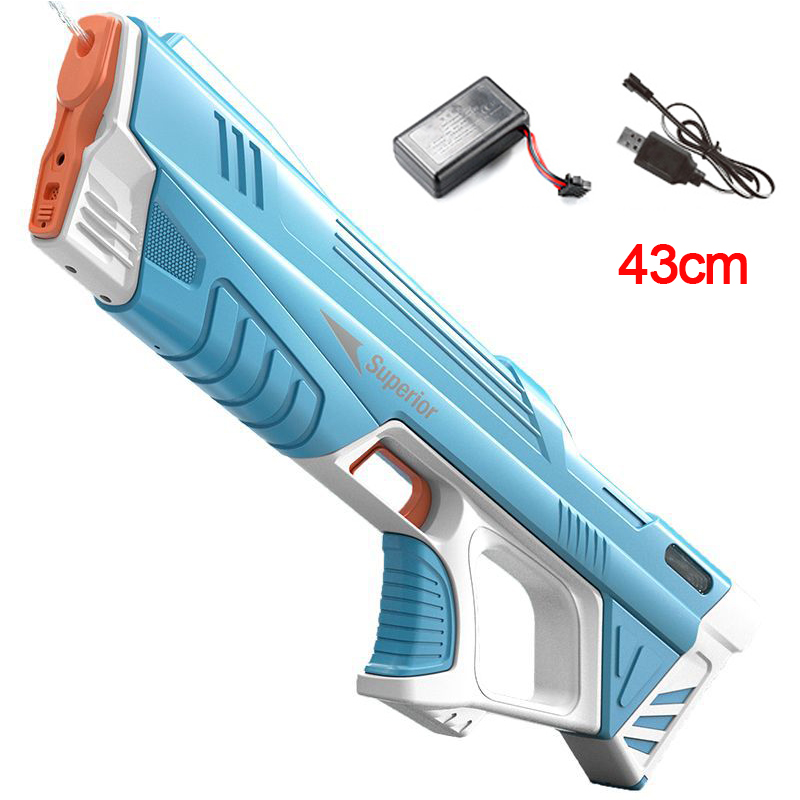 Kids Outdoor Nature Toys - 43cm w pełni elektryczny automatyczny pistolet