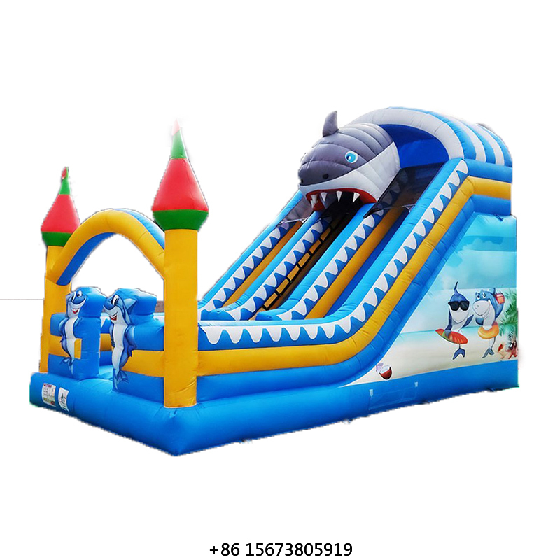 Kids Outdoor Inflatable - Wypożyczalna Mała Dmuchana Zjeżdżalnia Zewnętrzna Gruby