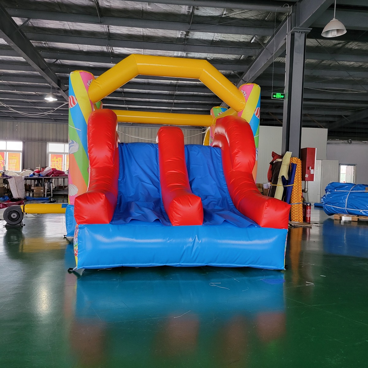 Komercyjna plandeka PVC, dmuch – Kids Outdoor Inflatable recenzja i cena