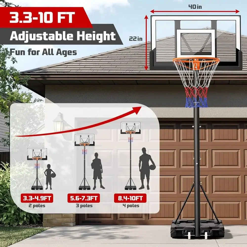 Przenośna kosz do koszykówki n – Kids Outdoor Basketball recenzja i cena