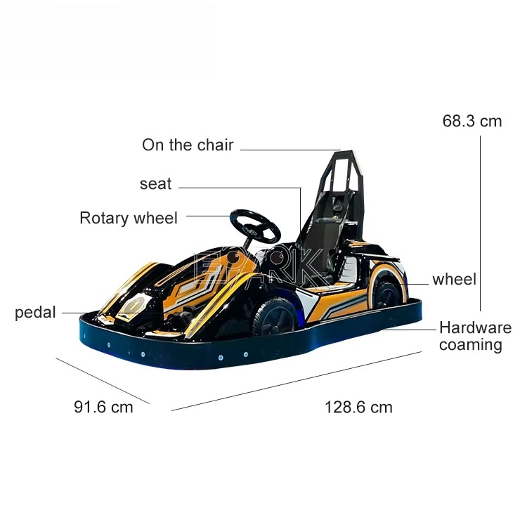 Mini Gokart z pedałami, cztero – Go Kart Pedal Kids recenzja i cena