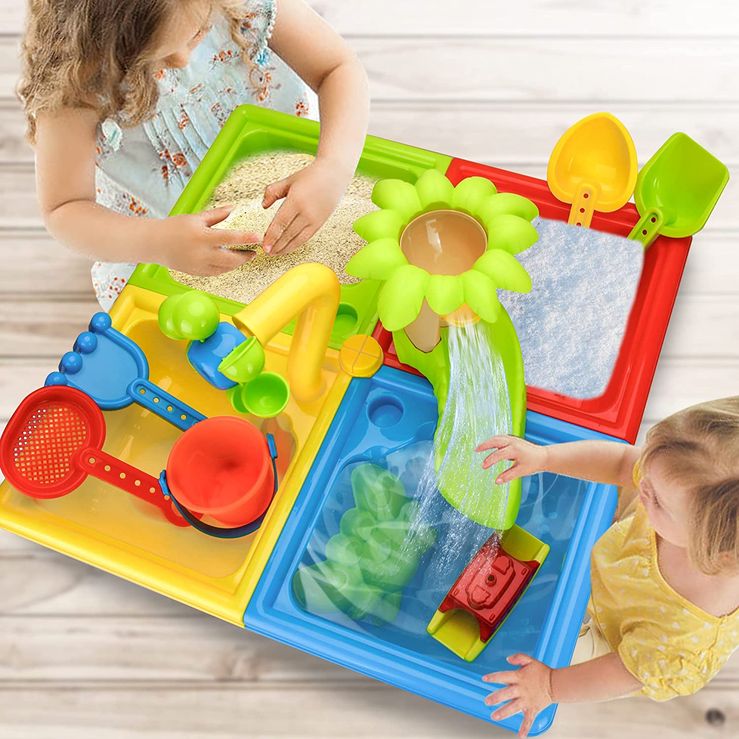 Stół plażowy z piaskiem zabawk – Kids Outdoor Nature Toys recenzja i cena