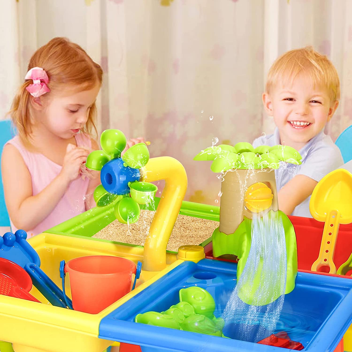Stół plażowy z piaskiem zabawk – Kids Outdoor Nature Toys recenzja i cena
