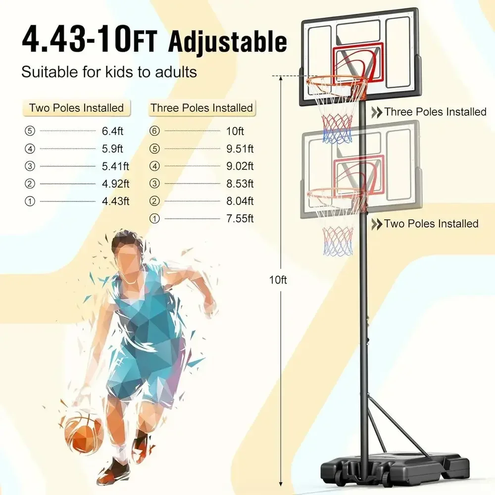 Przenośna kosz do koszykówki n – Kids Outdoor Basketball recenzja i cena