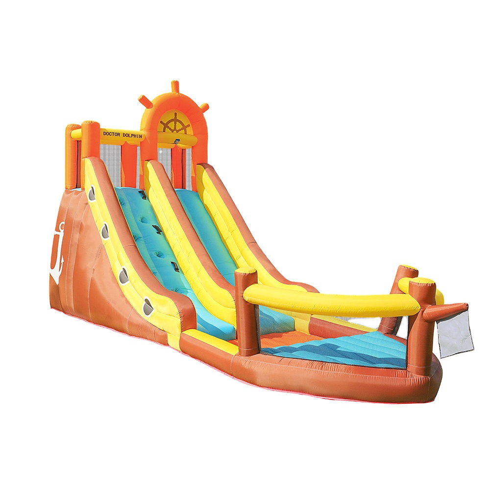 Doktor Delfin Statek Piracki Z – Kids Outdoor Inflatable recenzja i cena