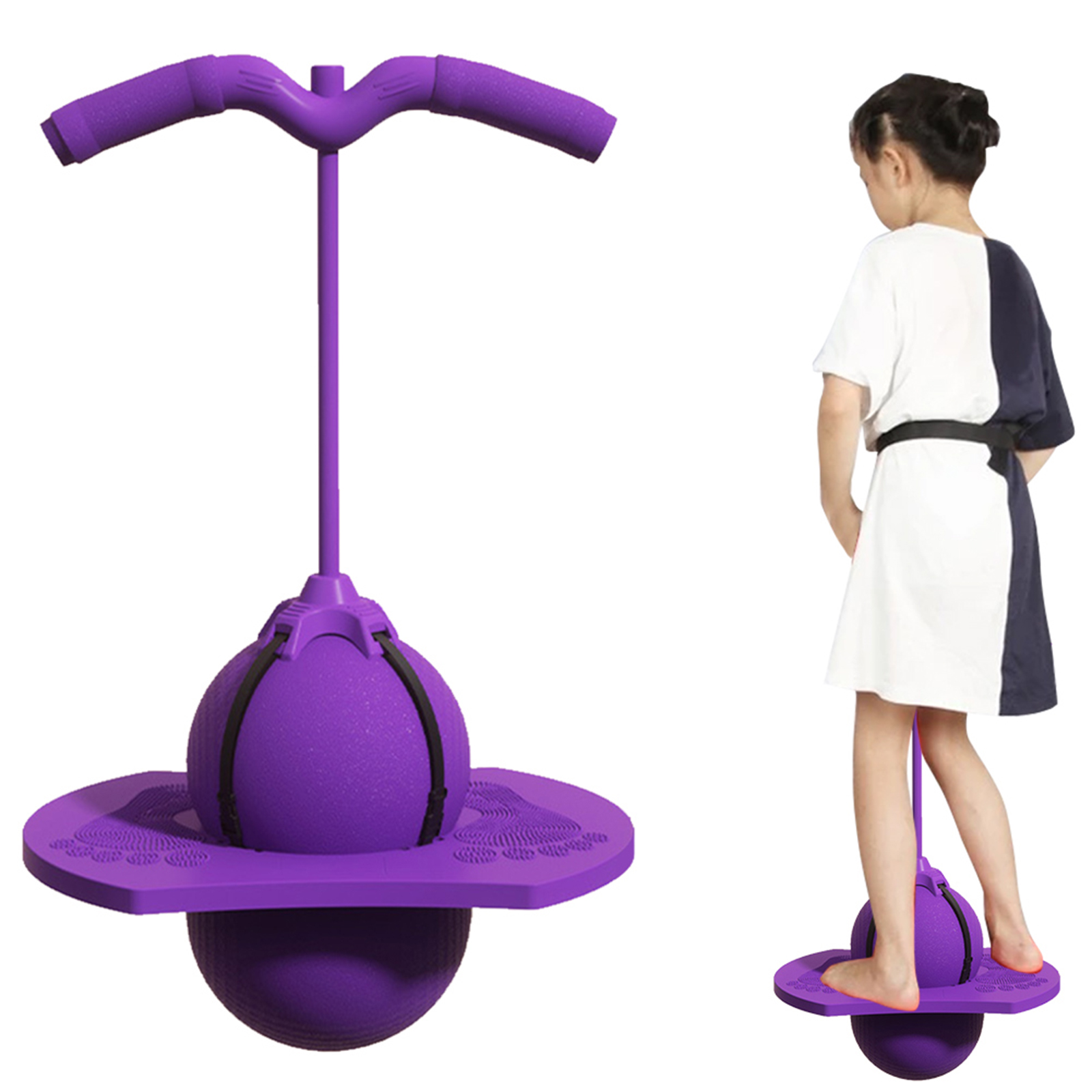 Piłka do skakania z uchwytem i – Kids Outdoor Jumping Toys recenzja i cena