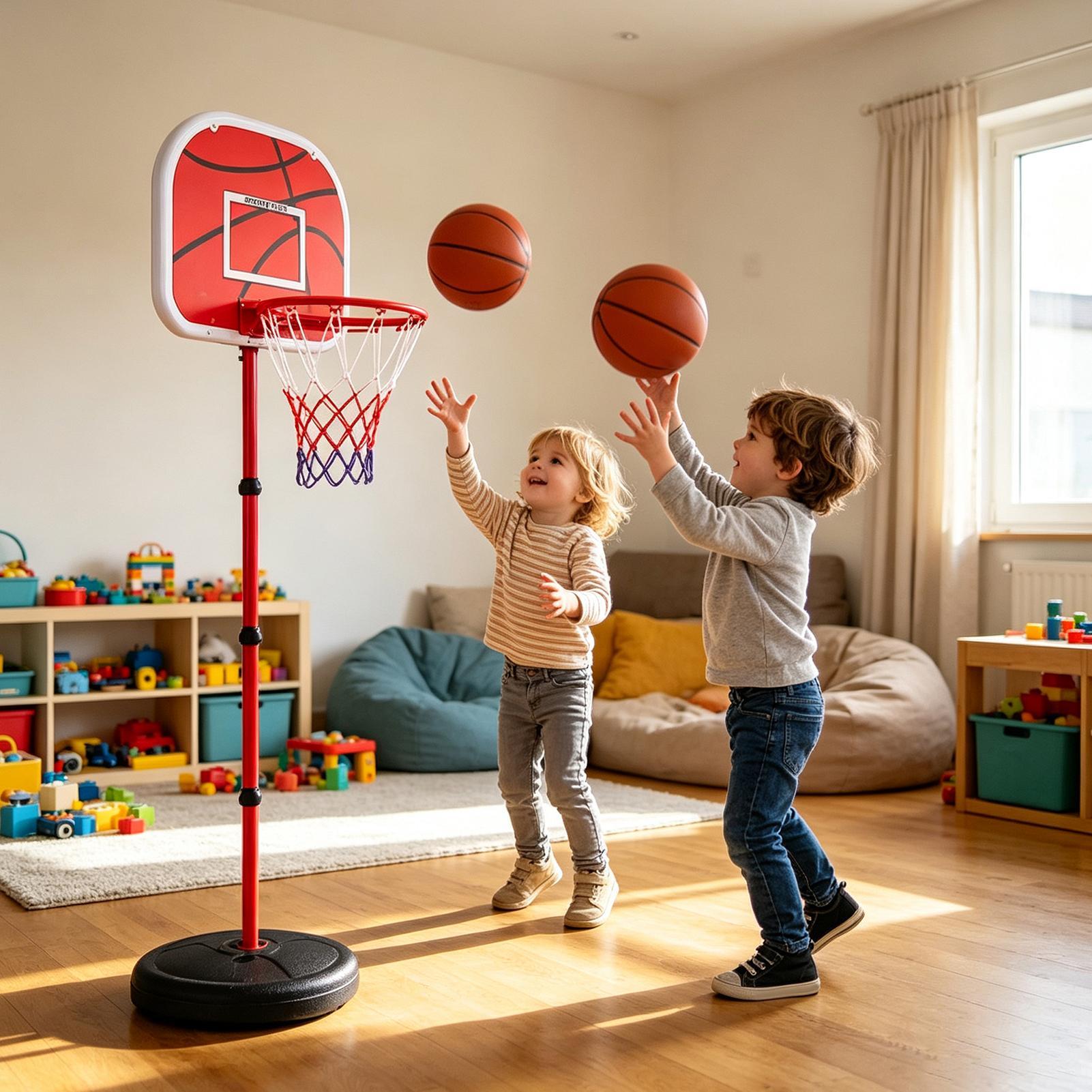 Kosz do koszykówki z podstawką – Kids Outdoor Basketball recenzja i cena