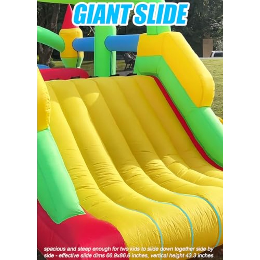 Nadmuchiwana trasa przeszkodow – Kids Outdoor Inflatable recenzja i cena