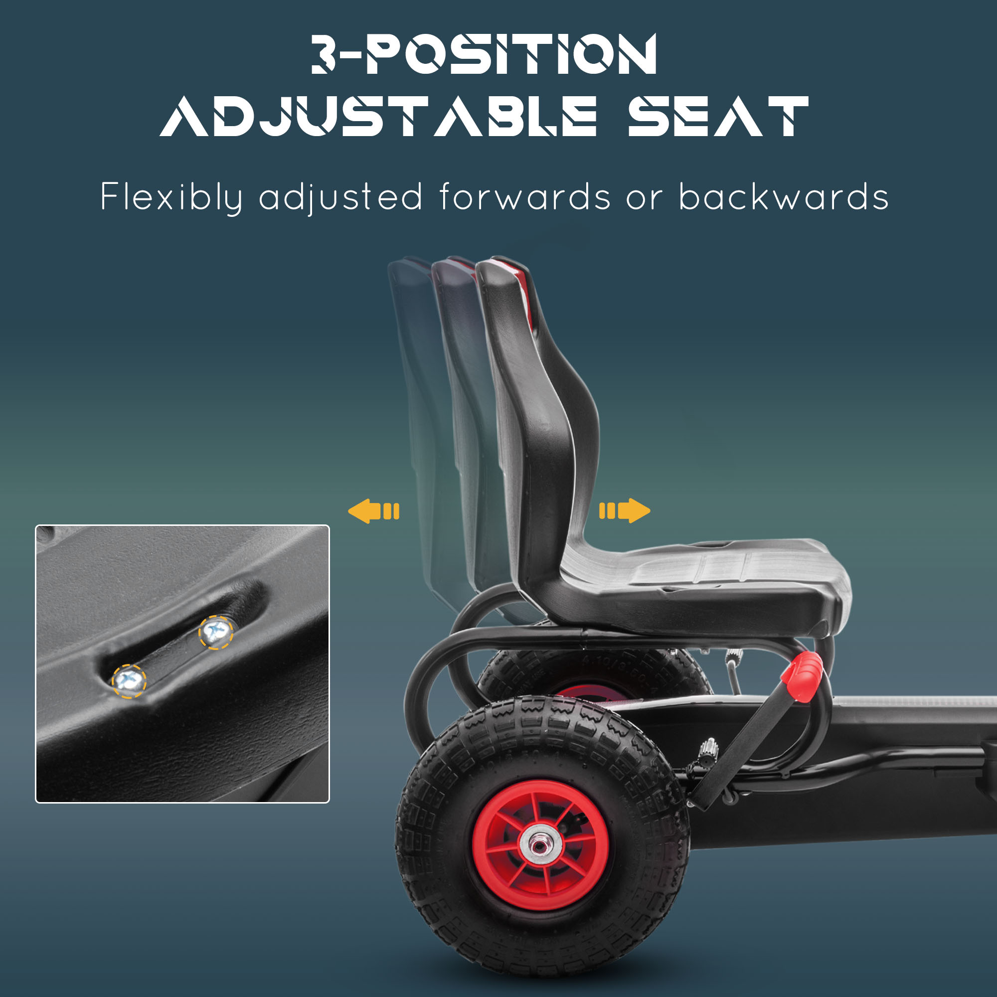 Dziecięcy gokart z pedałami, e – Go Kart Pedal Kids recenzja i cena