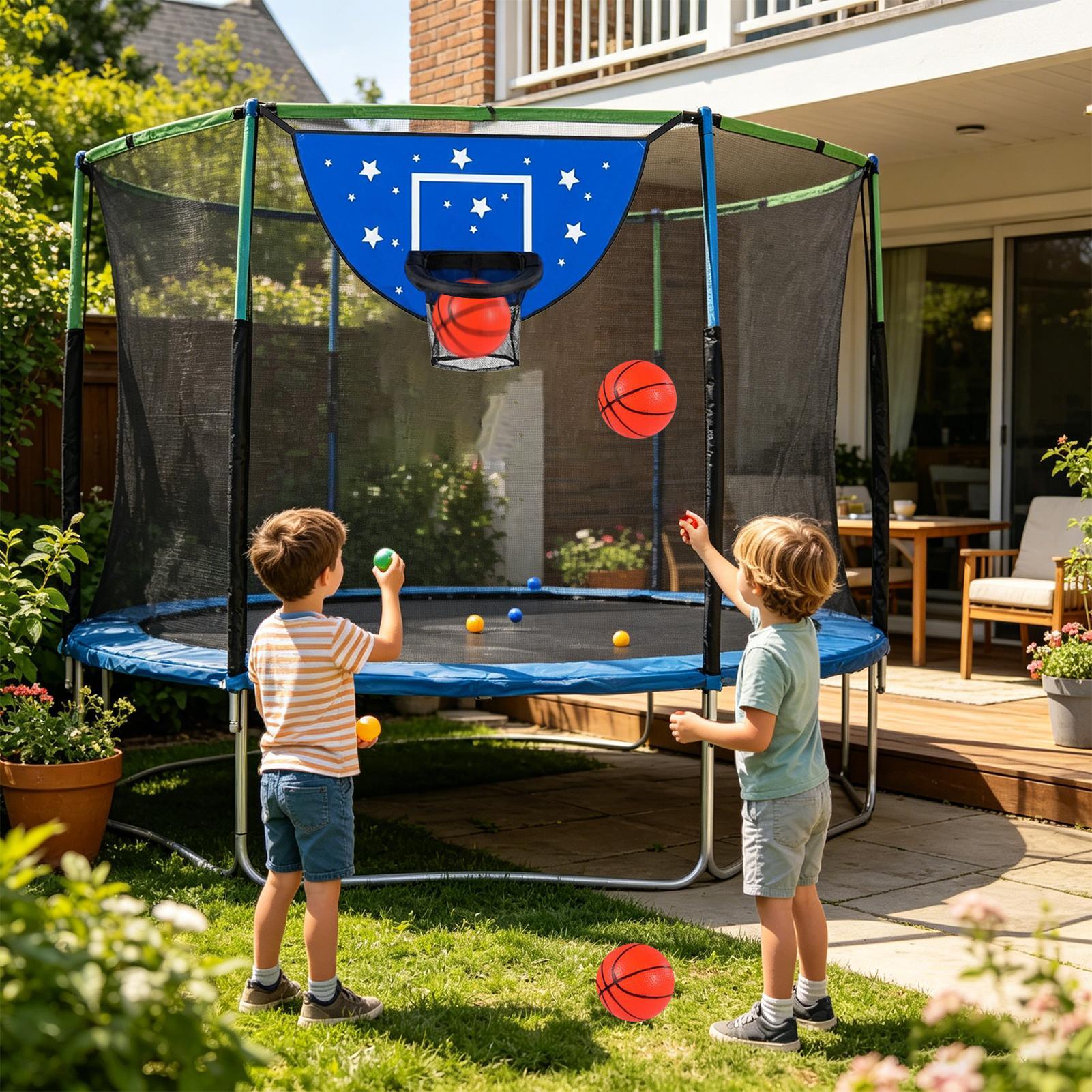 Kosz do koszykówki na trampoli – Kids Outdoor Basketball recenzja i cena