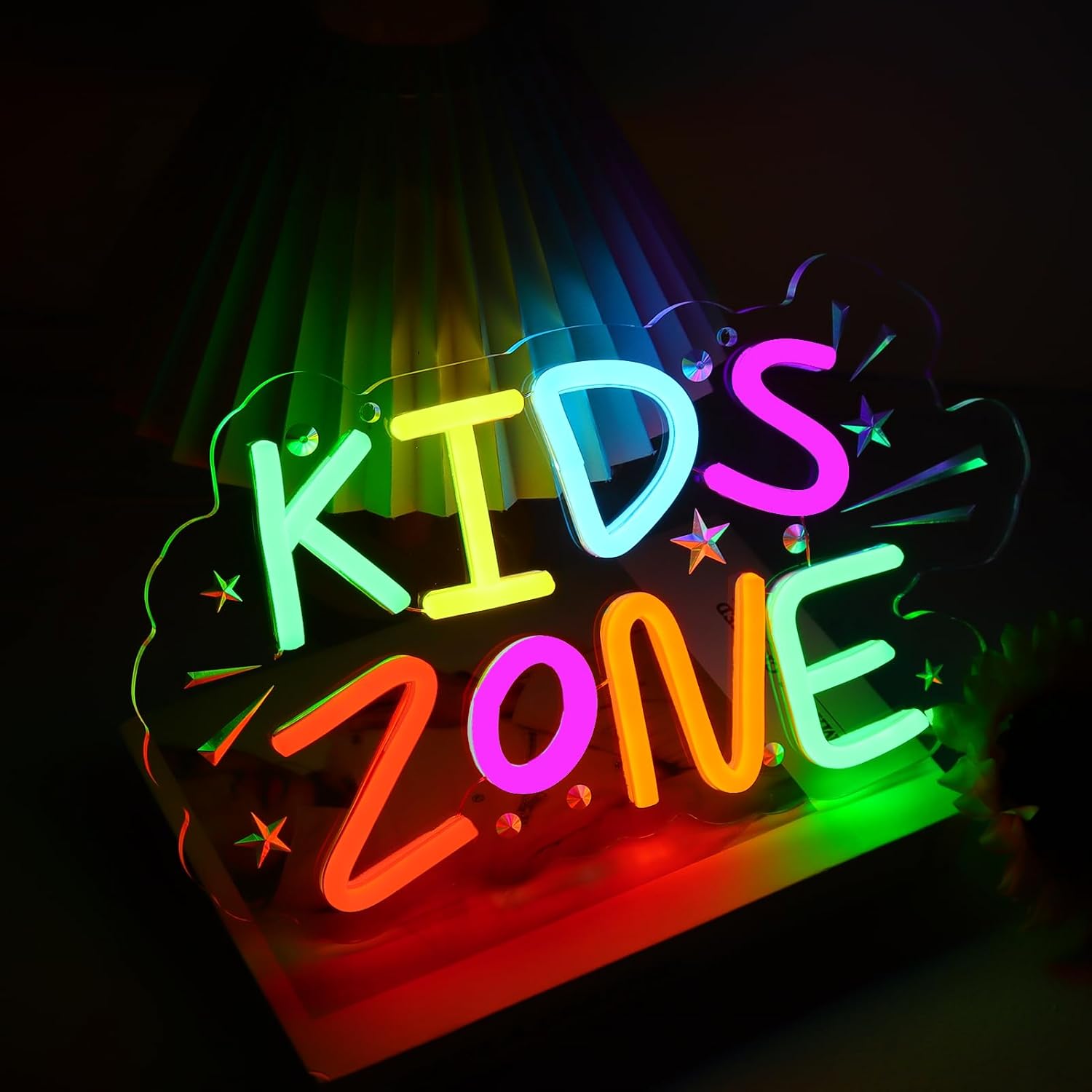 Neonowy Znak LED dla Dzieci, L – Kids Outdoor Zone recenzja i cena