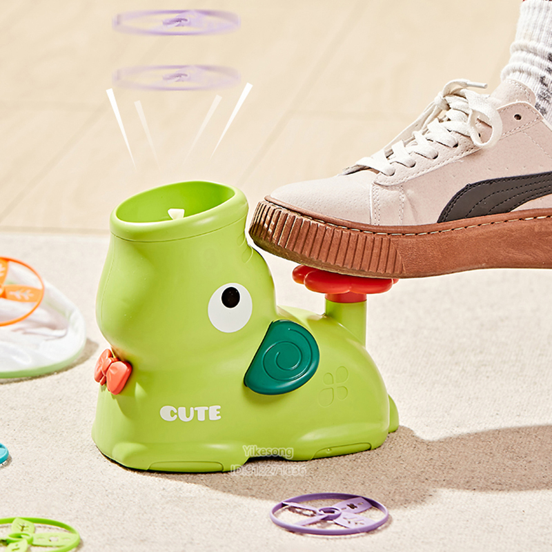 Latający dysk Wyrzutnia rakiet – Kids Outdoor Jumping Toys recenzja i cena