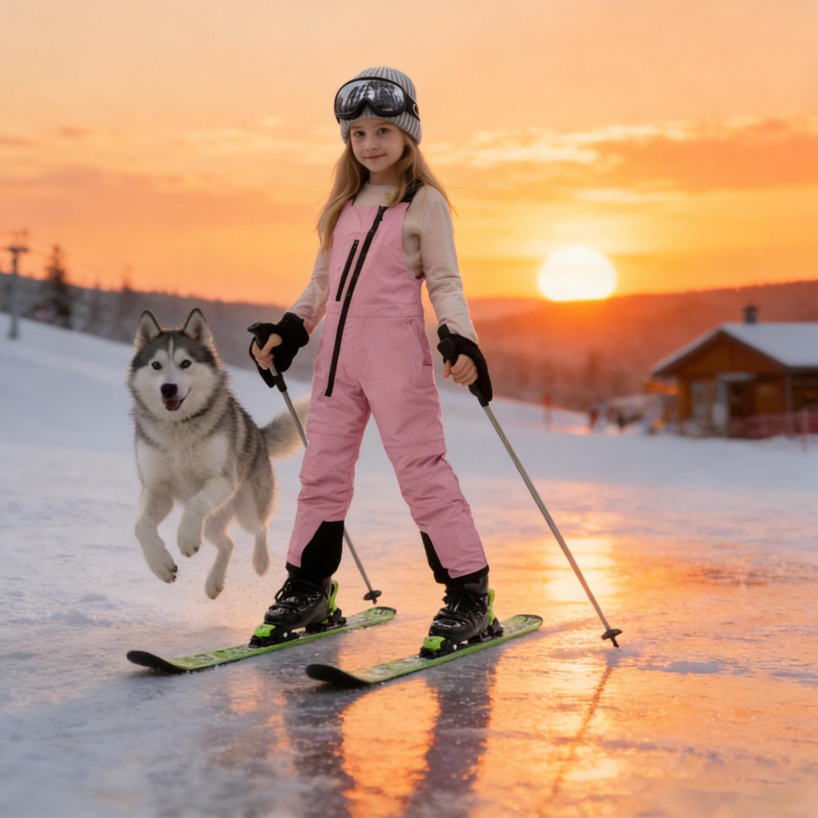 Kombinezon zimowy dla dzieci,  – Kids Outdoor Overalls recenzja i cena