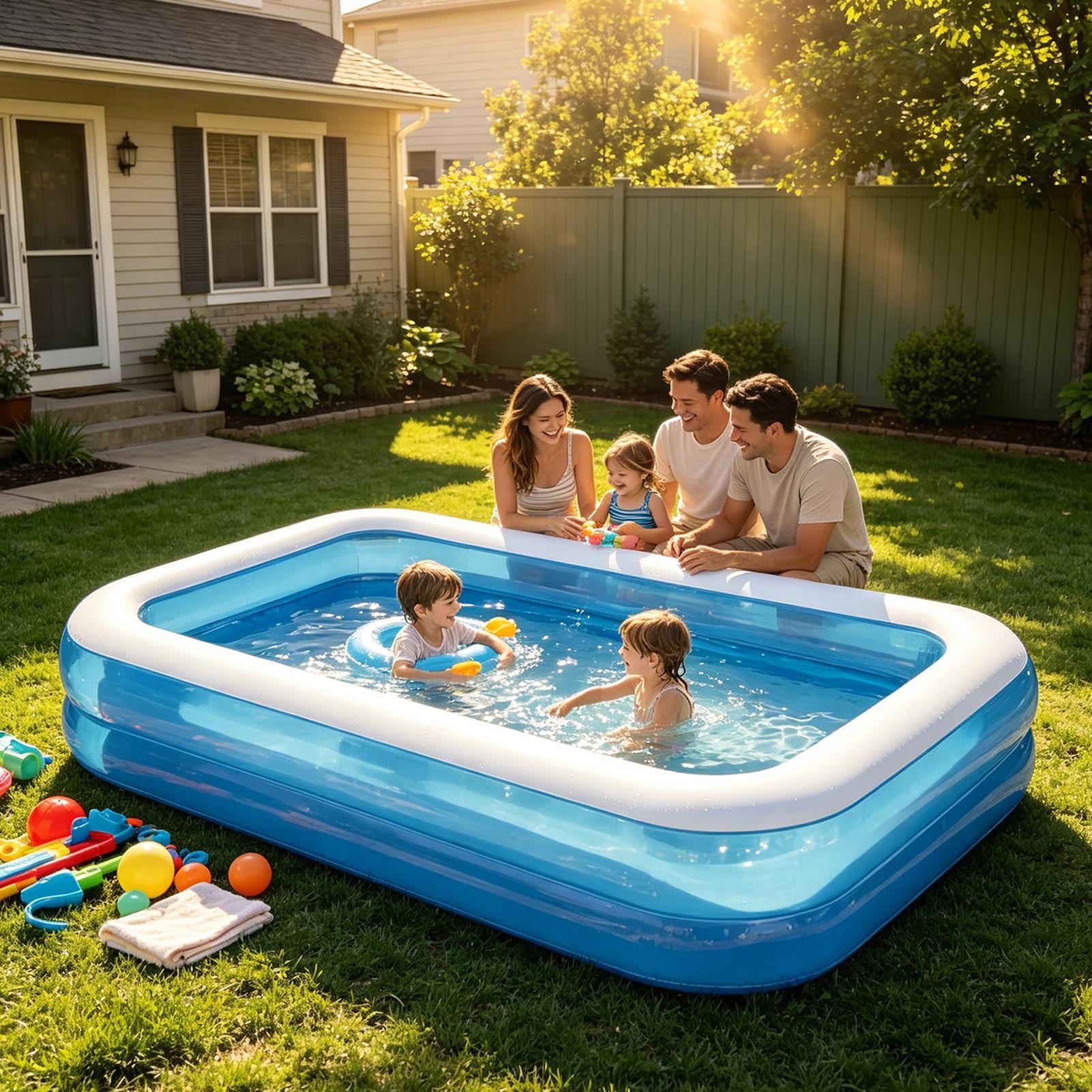 Nadmuchiwane baseny dla dzieci – Kids Outdoor Inflatable recenzja i cena