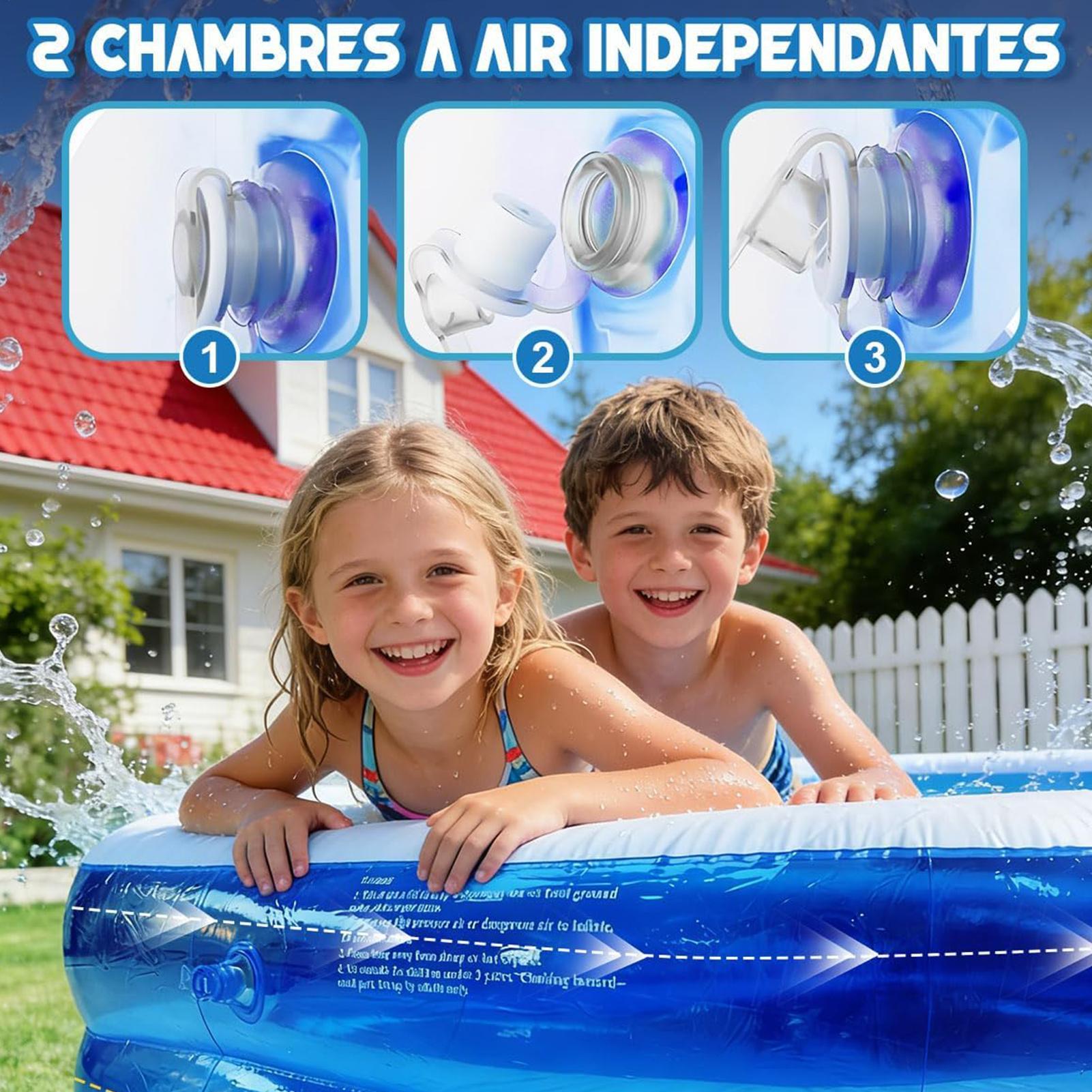 Nadmuchiwane baseny dla dzieci – Kids Outdoor Inflatable recenzja i cena