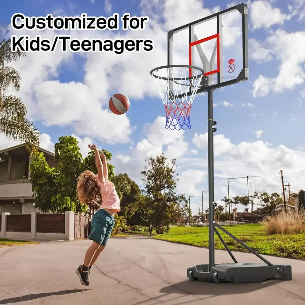Regulowana, przenośna kosz do  – Kids Outdoor Basketball recenzja i cena