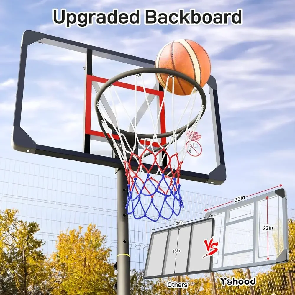 Regulowana, przenośna kosz do  – Kids Outdoor Basketball recenzja i cena