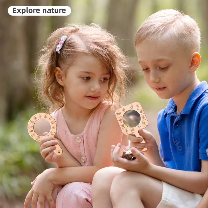 Drewniana lupa dla dzieci do o – Kids Outdoor Nature Toys recenzja i cena