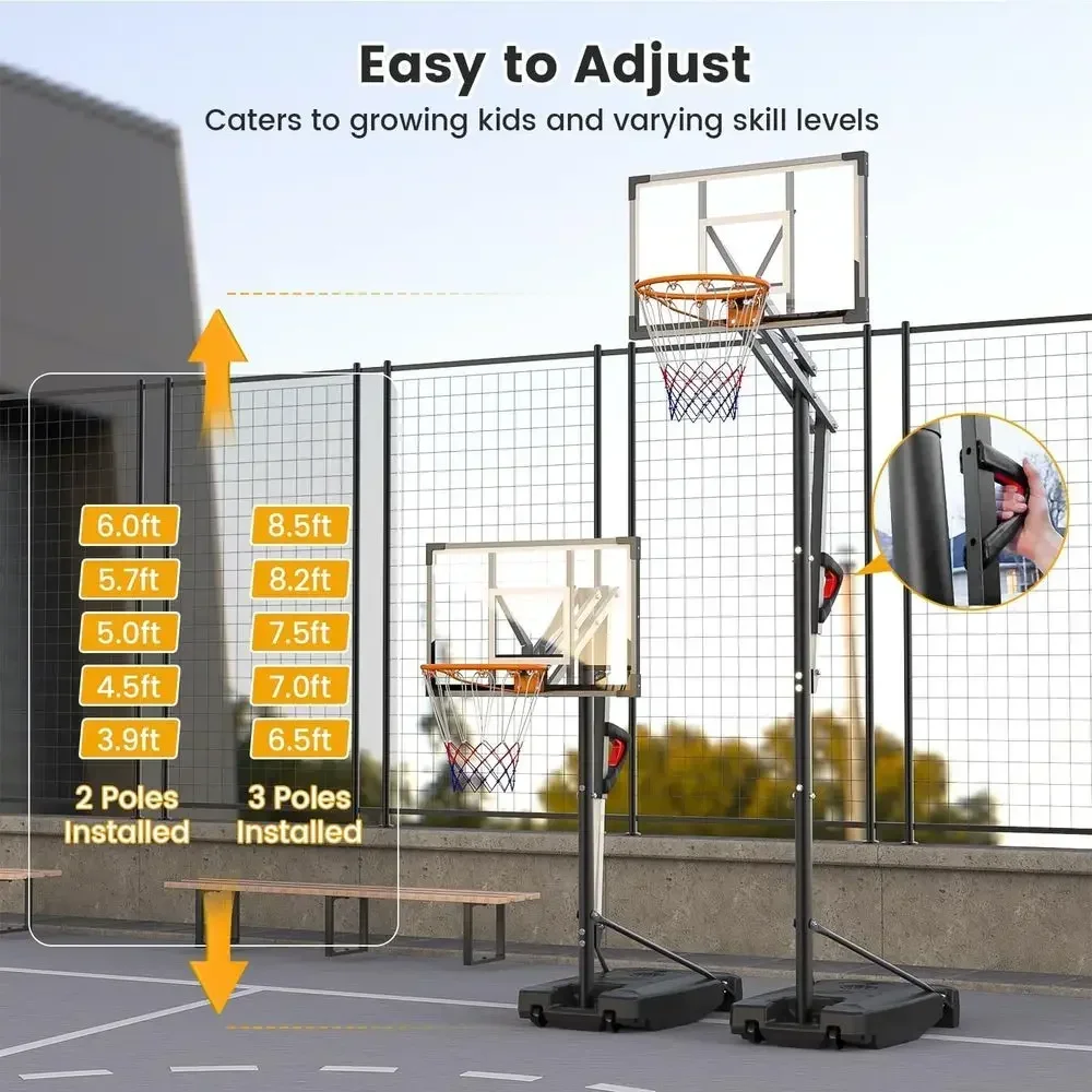 Przenośna kosz do koszykówki n – Kids Outdoor Basketball recenzja i cena