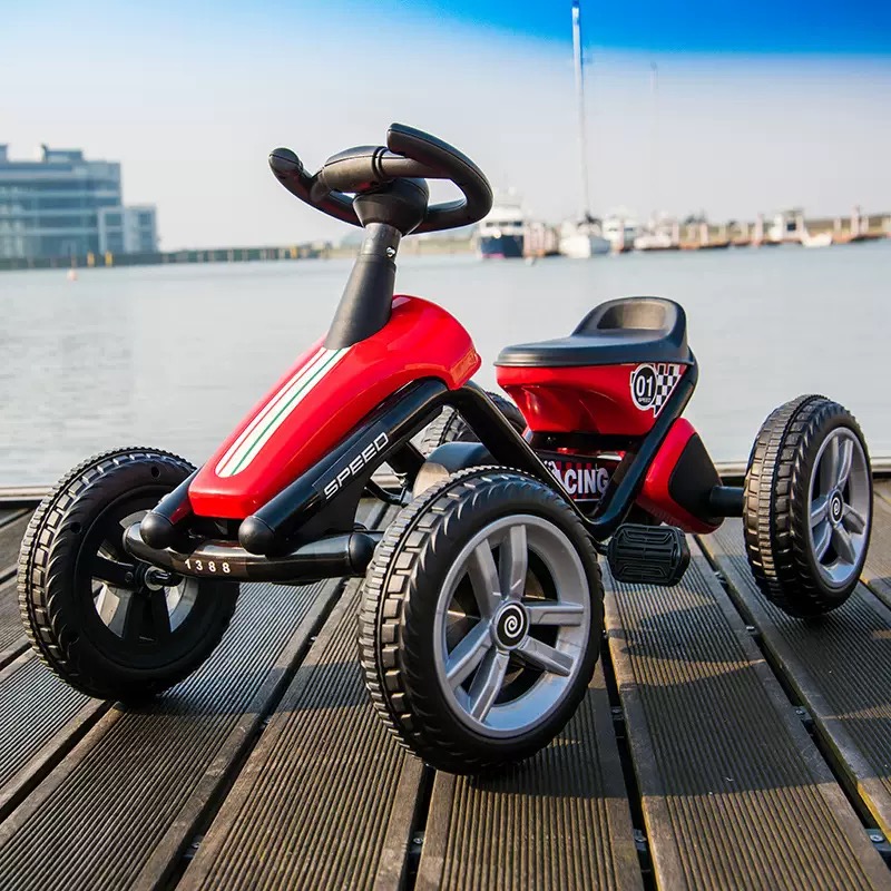 Karting z pedałami dla dzieci, – Go Kart Pedal Kids recenzja i cena