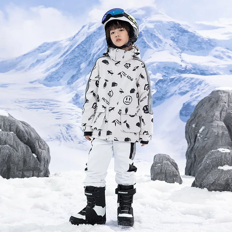 Zimowy zestaw narciarski dla d – Kids Outdoor Overalls recenzja i cena