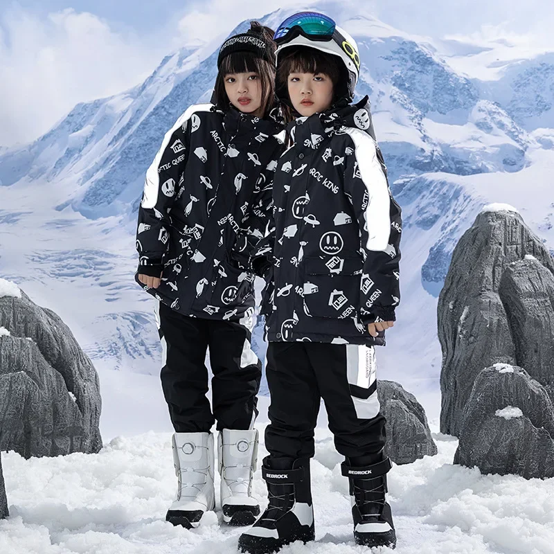Zimowy zestaw narciarski dla d – Kids Outdoor Overalls recenzja i cena