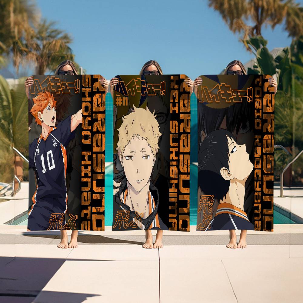 Ręcznik kąpielowy Haikyuu Anim – Kids Outdoor Volleyball recenzja i cena
