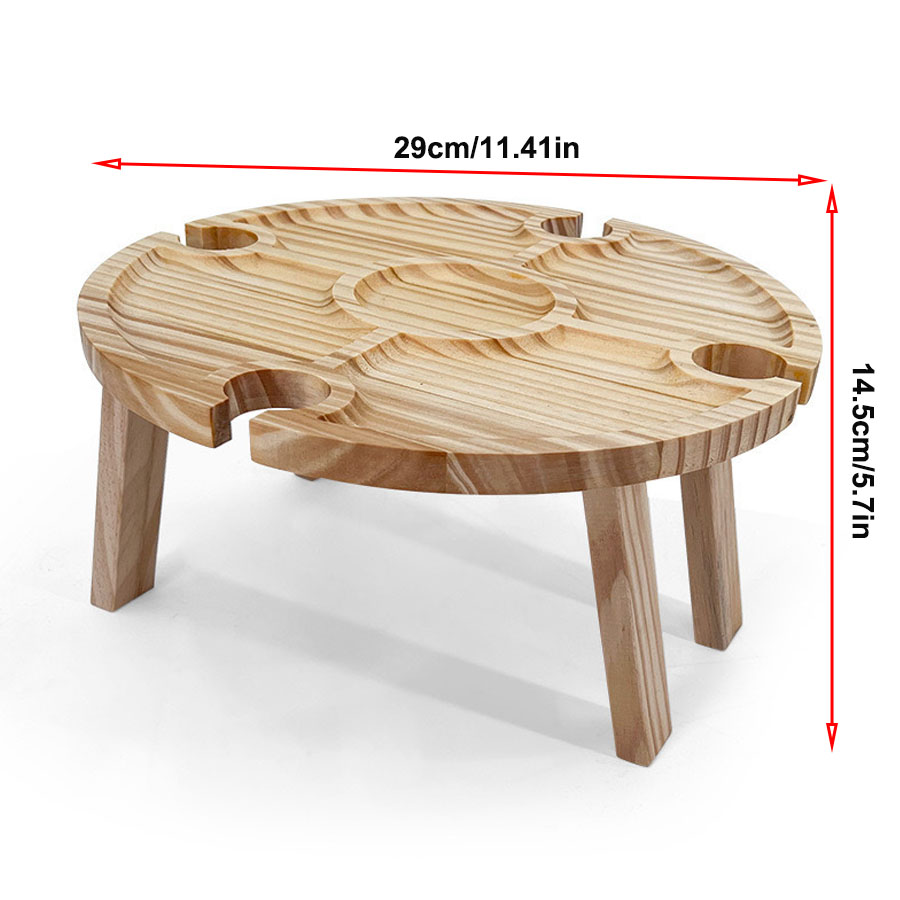Drewniany składany stół piknik – Kids Outdoor Wooden Table recenzja i cena
