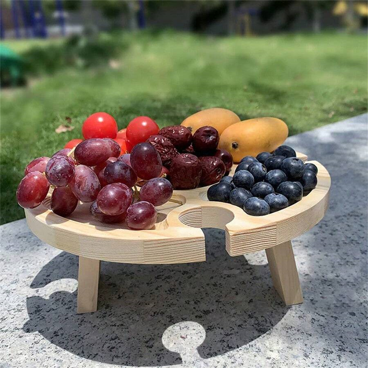 Drewniany składany stół piknik – Kids Outdoor Wooden Table recenzja i cena